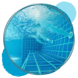 floculante para piscina, agua cristalina